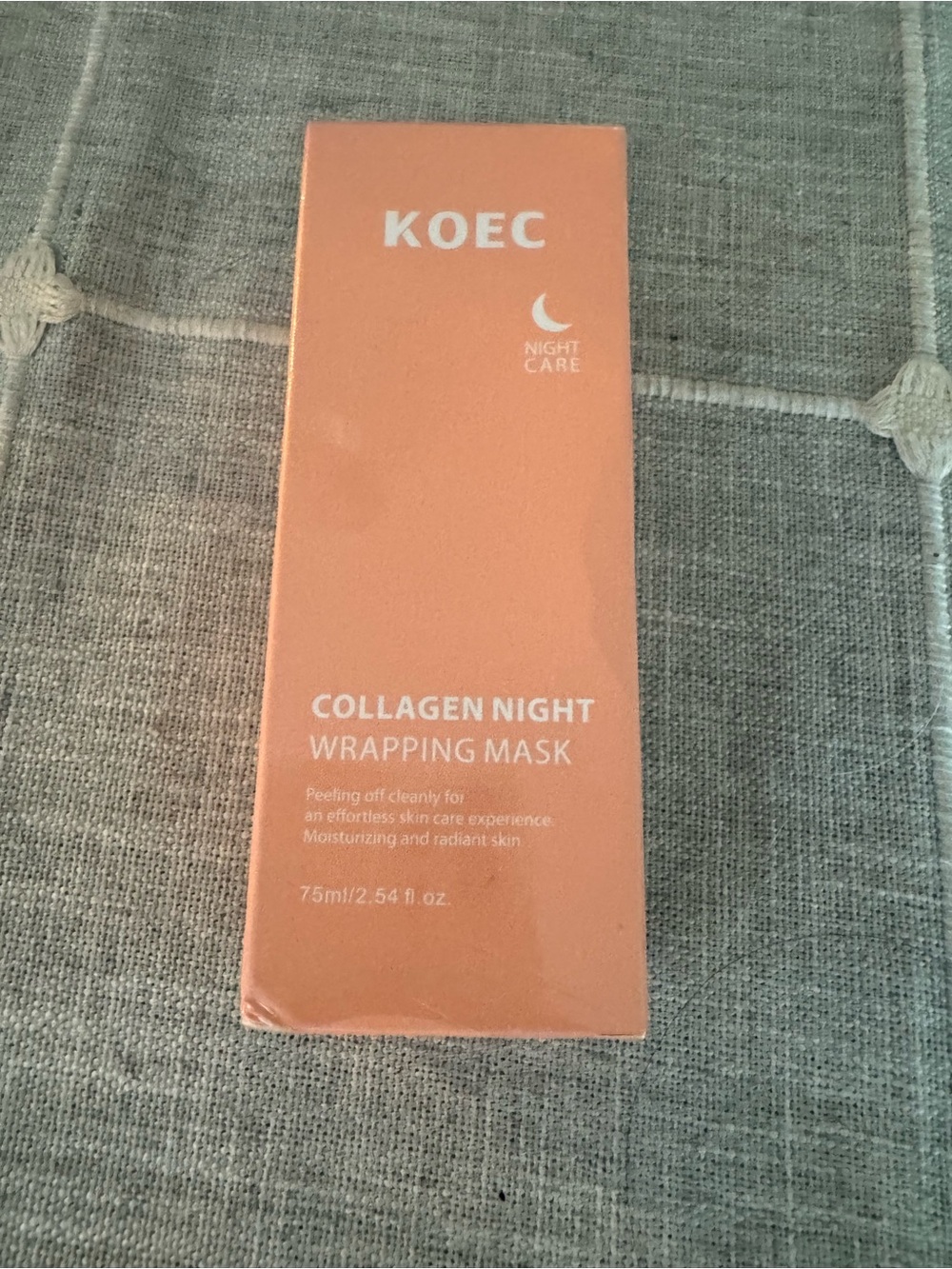 Collagen Night Wrapping Mask — Peach